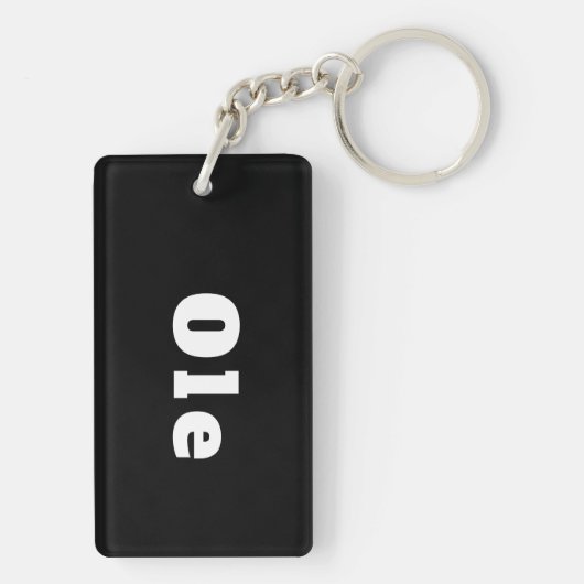 Ole Sleutelhanger (achterkant)