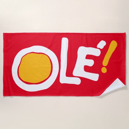 Ole! Strandlaken (Voorkant)