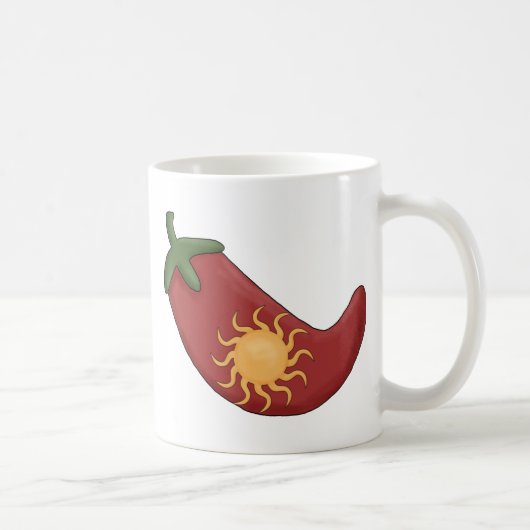 Ole!  Sun Stuffed Red Chili Pepper - Southwest Koffiemok (Rechts)