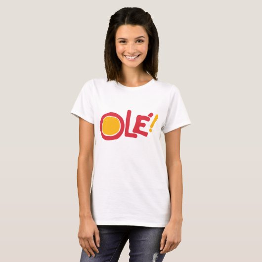 Ole! T-shirt (Voorkant volledig)