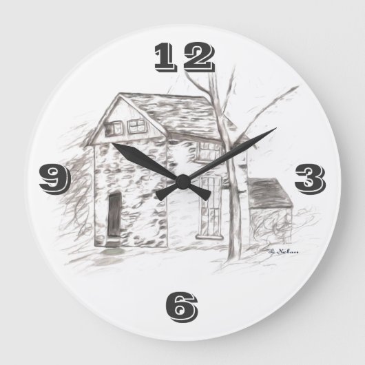 OLE TIME Tic Toc Grote Klok (Voorkant)