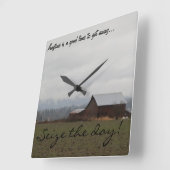 Ole Washington Barn Clock Vierkante Klok (Hoek)