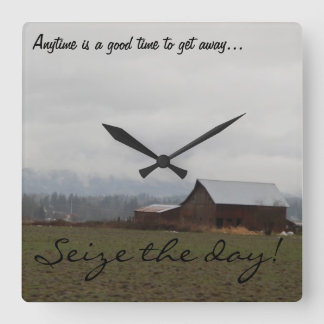 Ole Washington Barn Clock Vierkante Klok