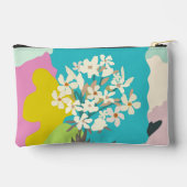 Oleander Bloem Kleurblokken Moderne Bloemist Etui (Achterkant)