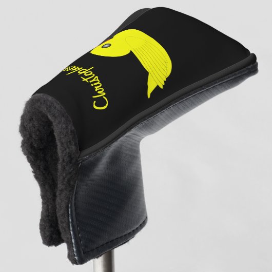 Oleander Eend Design Golfheadcover (3/4 voorkant)
