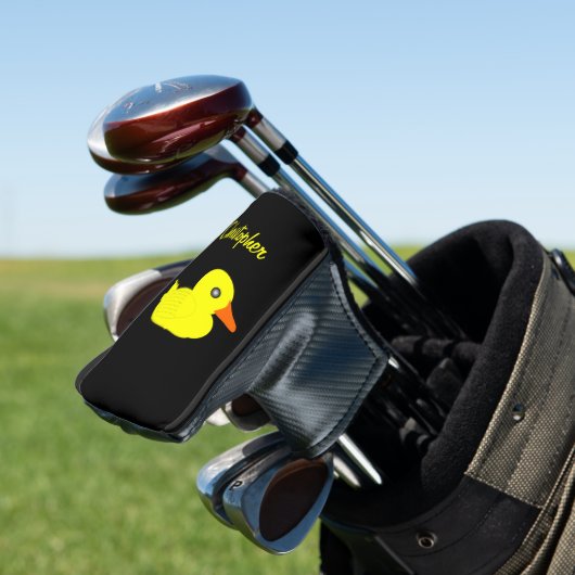Oleander Eend Design Golfheadcover (Insitu)