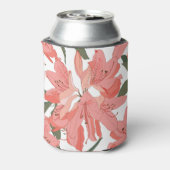 Oleander Flower: Sinaasappel wit Blikjeskoeler (Blikje Achterkant)