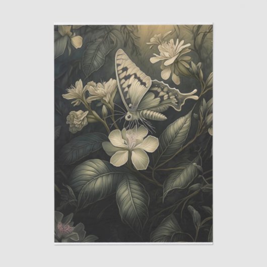 Oleander Magie, Mot in de Schemering Tissuepapier (Voorkant)