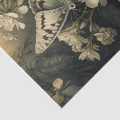 Oleander Magie, Mot in de Schemering Tissuepapier (Detail)