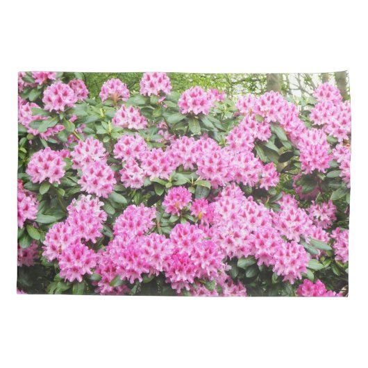 Oleander rosa kussensloop (Achterkant)