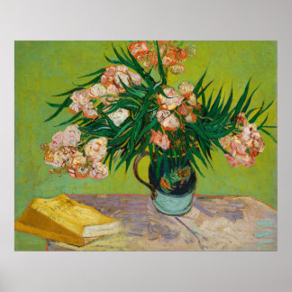 Oleanders (1888) door Vincent Van Gogh Poster