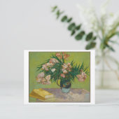 Oleanders van Vincent Van Gogh bloemen ansichtkaar Briefkaart (Staand voorkant)