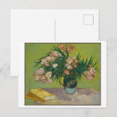 Oleanders van Vincent Van Gogh bloemen ansichtkaar Briefkaart (Voorkant / Achterkant)