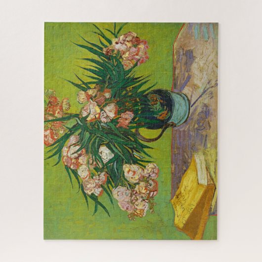 Oleanders van Vincent van Gogh, Kunst Legpuzzel (Verticaal)