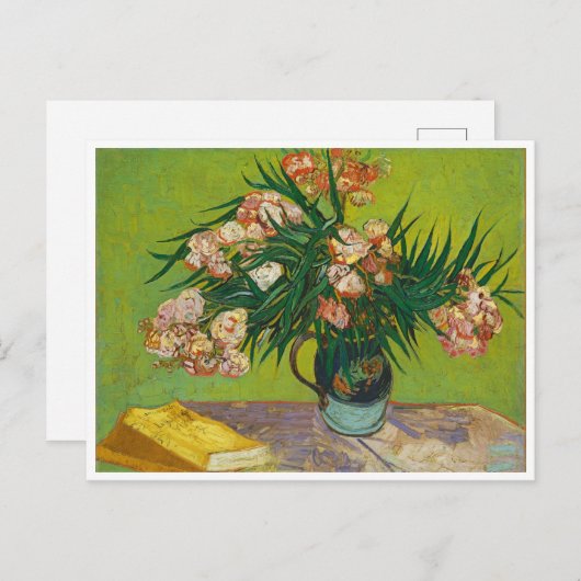 Oleanders, Vincent van Gogh Briefkaart (Voorkant / Achterkant)