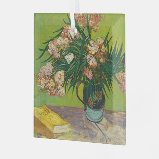 Oleanders, Vincent van Gogh Glas Ornament (Voorkant links)