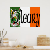 O'Leary Celtic Dragon Print (Keuken)