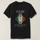 O'Leary Family Ireland O'Leary achternaam T-shirt (Design voorkant)