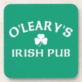 O'Leary's Ierse Pub Bier Onderzetter (Voorkant)