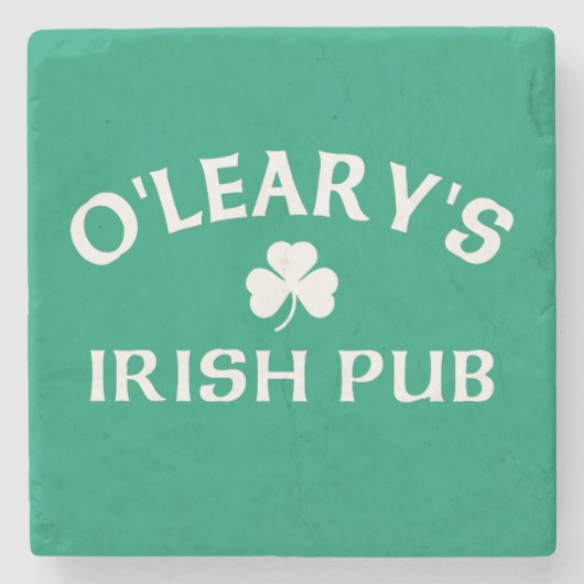 O'Leary's Ierse Pub Stenen Onderzetter (Voorkant)