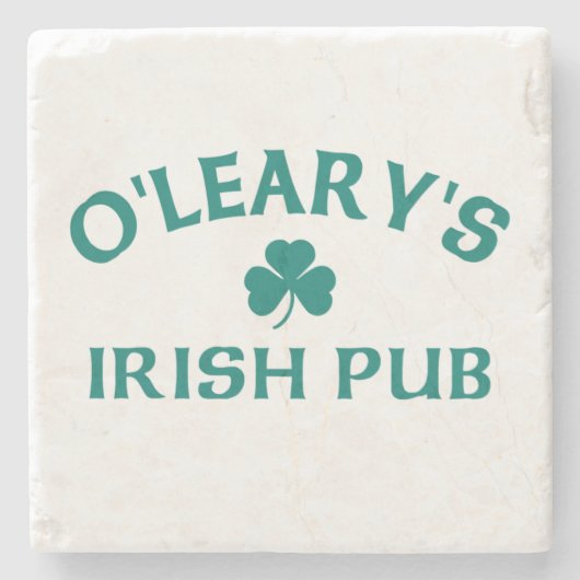 O'Leary's Ierse Pub Stenen Onderzetter (Voorkant)