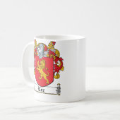 O'Lee Family Crest Koffiemok (Voorkant links)