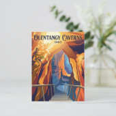 Olentangy Caverns VSAVertaling: Olentangy Caverns  Briefkaart (Staand voorkant)
