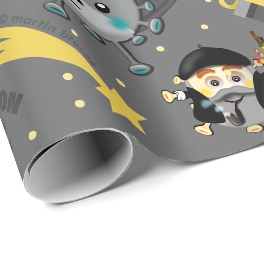 Olentzero vasco Eguberri on by Simonsitos Cadeaupapier (Rol Hoek)