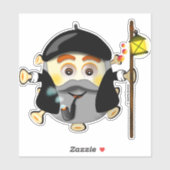 Olentzero vasco Eguberri on by Simonsitos Sticker (Vel)