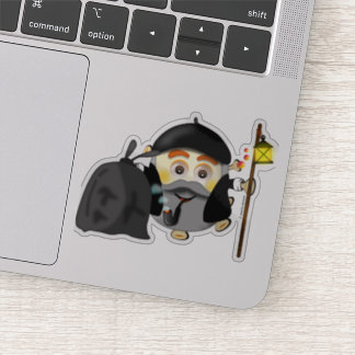 Olentzero vasco Eguberri on by Simonsitos Sticker