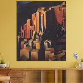 Olevano Canvas Afdruk (Insitu (Woonkamer))