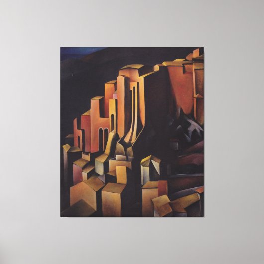 Olevano Canvas Afdruk (Voorkant)