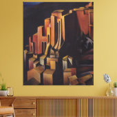 Olevano Canvas Afdruk (Insitu (Woonkamer))