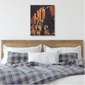 Olevano Canvas Afdruk (Insitu (Slaapkamer))
