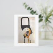 Olga Rozanova #102 - Kunstmatig Briefkaart (Staand voorkant)