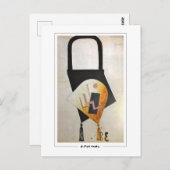 Olga Rozanova #102 - Kunstmatig Briefkaart (Voorkant / Achterkant)