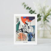 Olga Rozanova #10 - Kunstkaart Briefkaart (Staand voorkant)