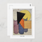 Olga Rozanova #111 - Kunstmatig Briefkaart (Voorkant / Achterkant)