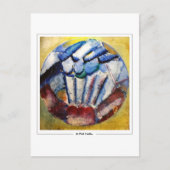 Olga Rozanova #114 - Kunstmatig Briefkaart (Voorkant)