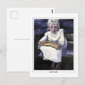 Olga Rozanova #127 - Kunstmatig Briefkaart (Voorkant / Achterkant)