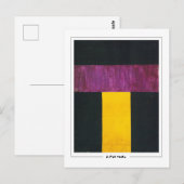 Olga Rozanova #137 - Kunstkaart Briefkaart (Voorkant / Achterkant)