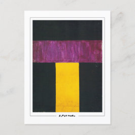 Olga Rozanova #137 - Kunstmatig Briefkaart