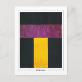 Olga Rozanova #137 - Kunstmatig Briefkaart (Voorkant)