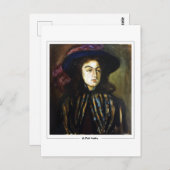 Olga Rozanova #141 - Kunstmatig Briefkaart (Voorkant / Achterkant)