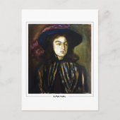 Olga Rozanova #141 - Kunstmatig Briefkaart (Voorkant)