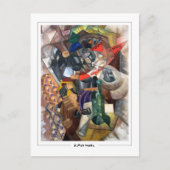 Olga Rozanova #145 - Kunstmatig Briefkaart (Voorkant)