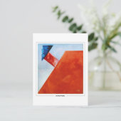 Olga Rozanova #155 - Kunstmatig Briefkaart (Staand voorkant)