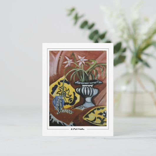 Olga Rozanova #160 - Kunstmatig Briefkaart (Staand voorkant)