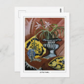 Olga Rozanova #160 - Kunstmatig Briefkaart (Voorkant / Achterkant)