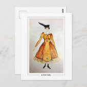 Olga Rozanova #161 - Kunstmatig Briefkaart (Voorkant / Achterkant)